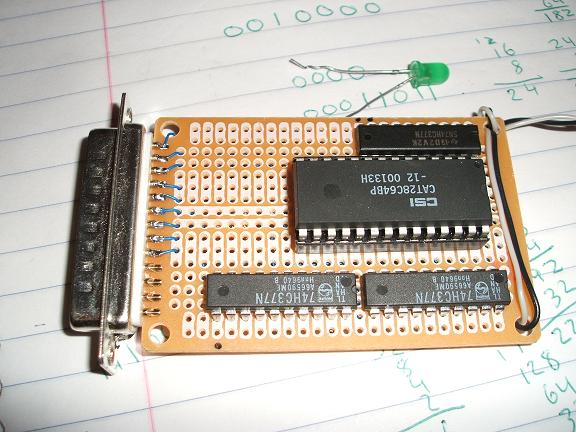 EEPROM Parallel Interfaced Programmer (Prototype)