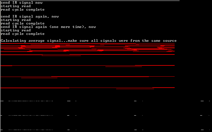 Decoding an IR signal